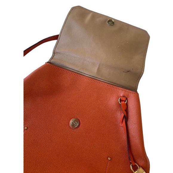 💫Michael Kors Hayes Backpack purse in burnt orange - Picture 3 of 9